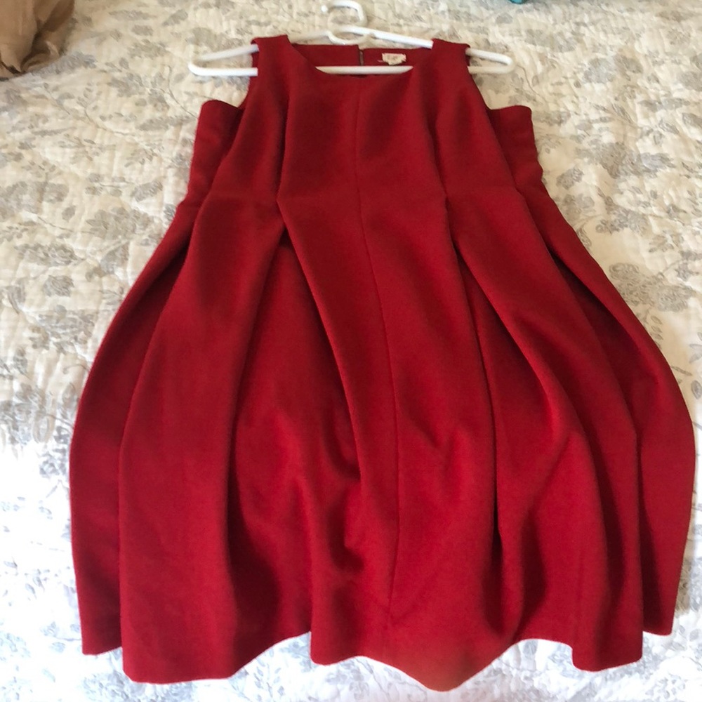 Red dress